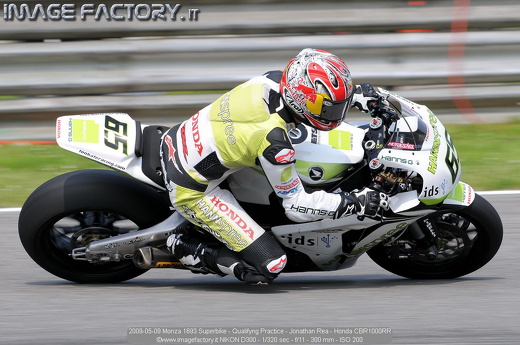 2009-05-09 Monza 1693 Superbike - Qualifyng Practice - Jonathan Rea - Honda CBR1000RR